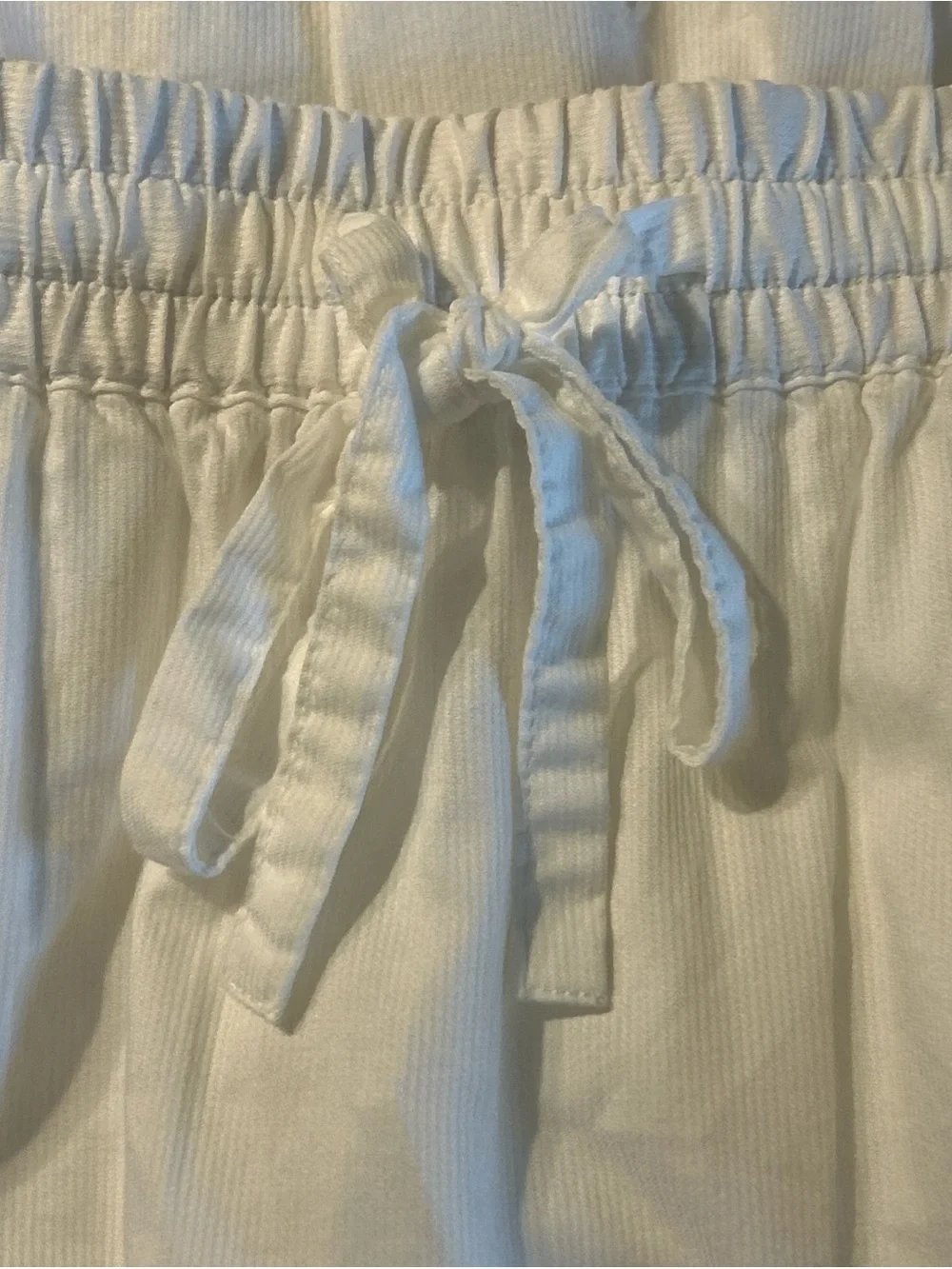 COACH White Eyelet Tiered Maxi Skirt Side Buttons Size 8